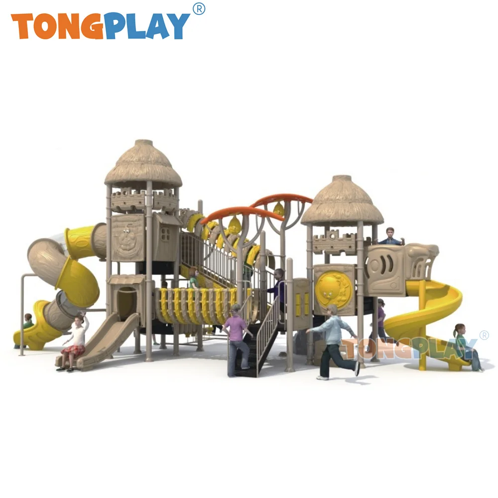 Tong play Medium Scarecrow series best-selling outdoor slide quality factory equipment children's outdoor playground