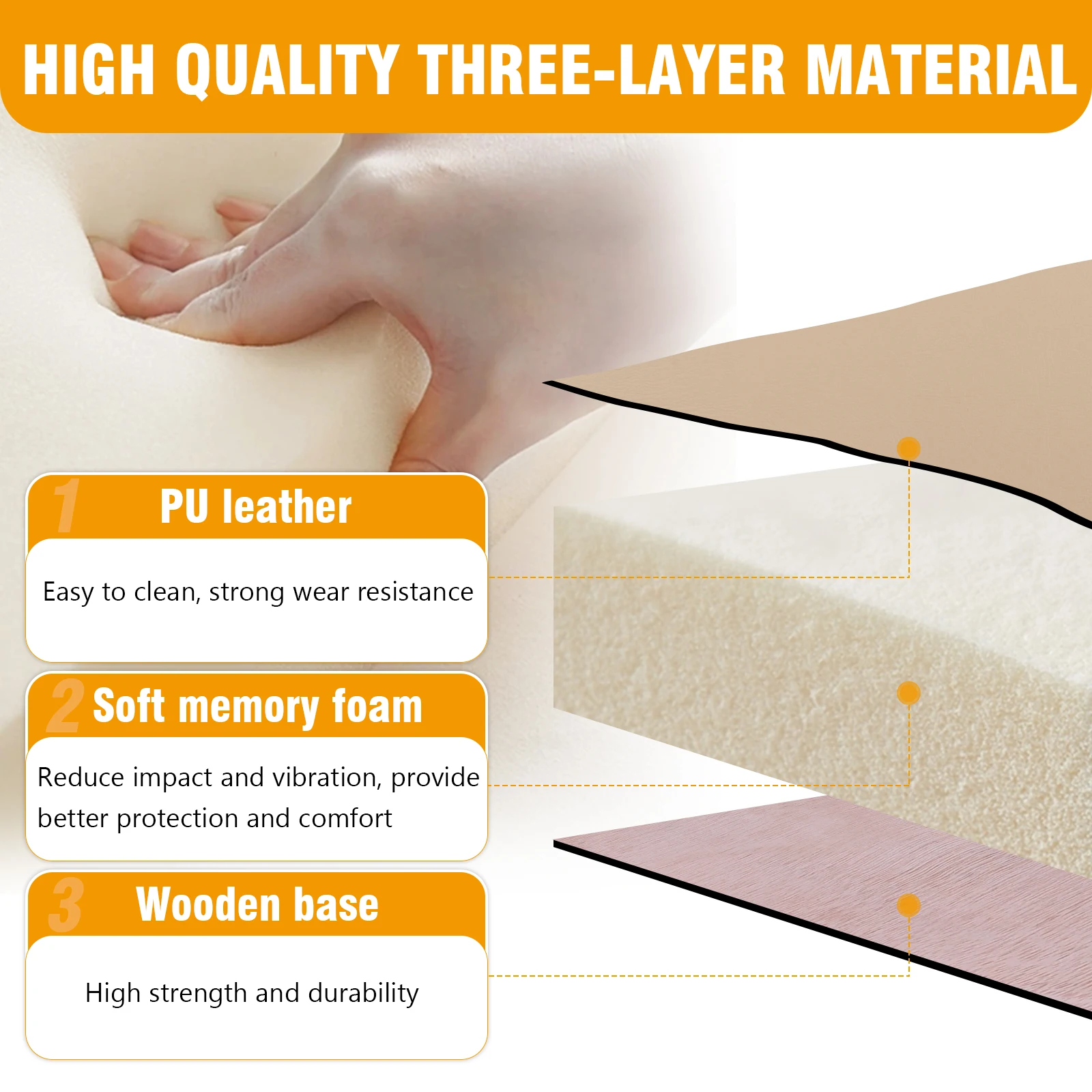 

Комплект подушек для сиденья (нижняя и верхняя часть) 102076601 102076602, сборка нижней части сиденья и спинки переднего сиденья для гольф-кара Club Car DS 2000.5 и новее.