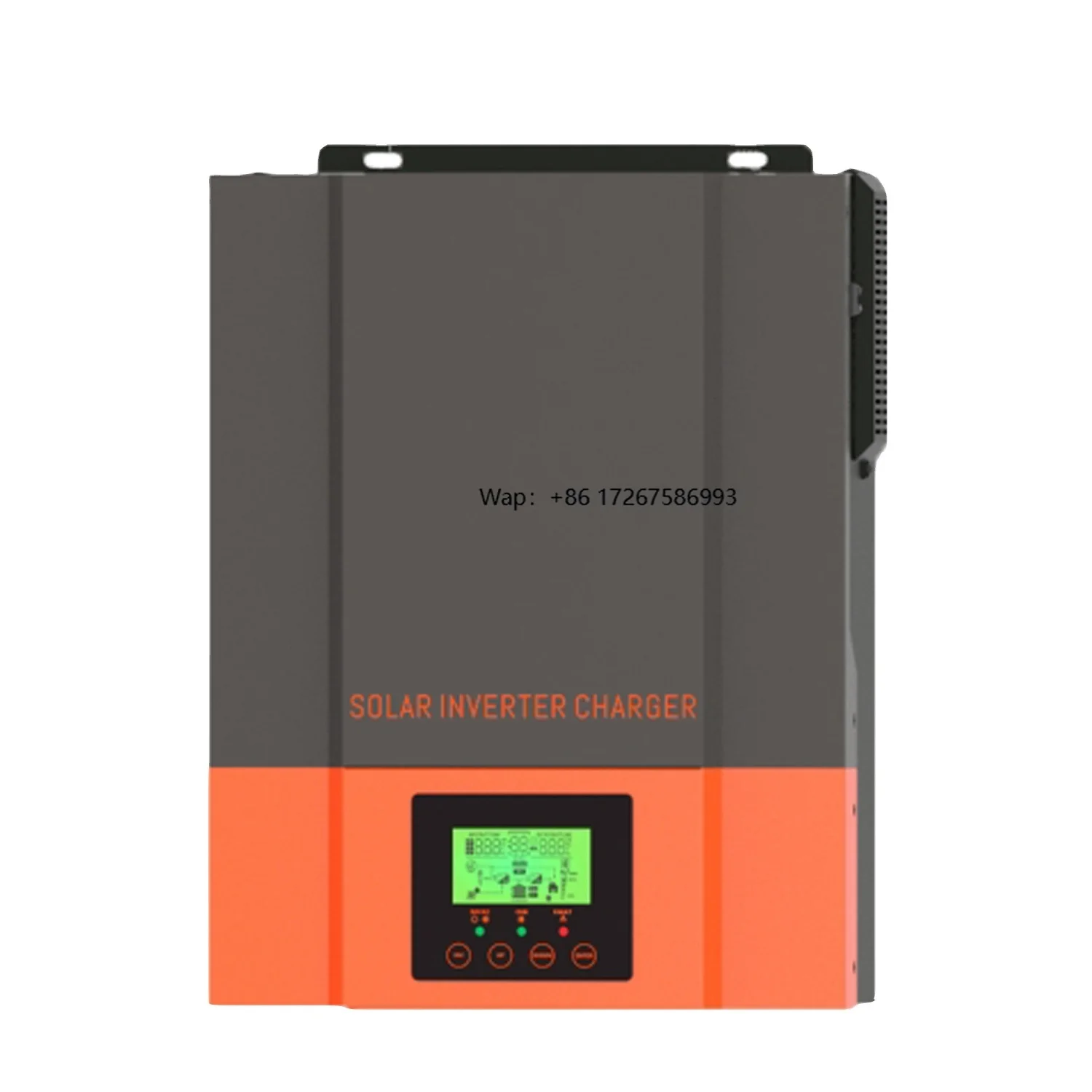 Low Frequency 12VDC 220VAC Inverter Pure Sine Wave Hybrid Solar Inverter 500 Watts with PWM Charge Controller