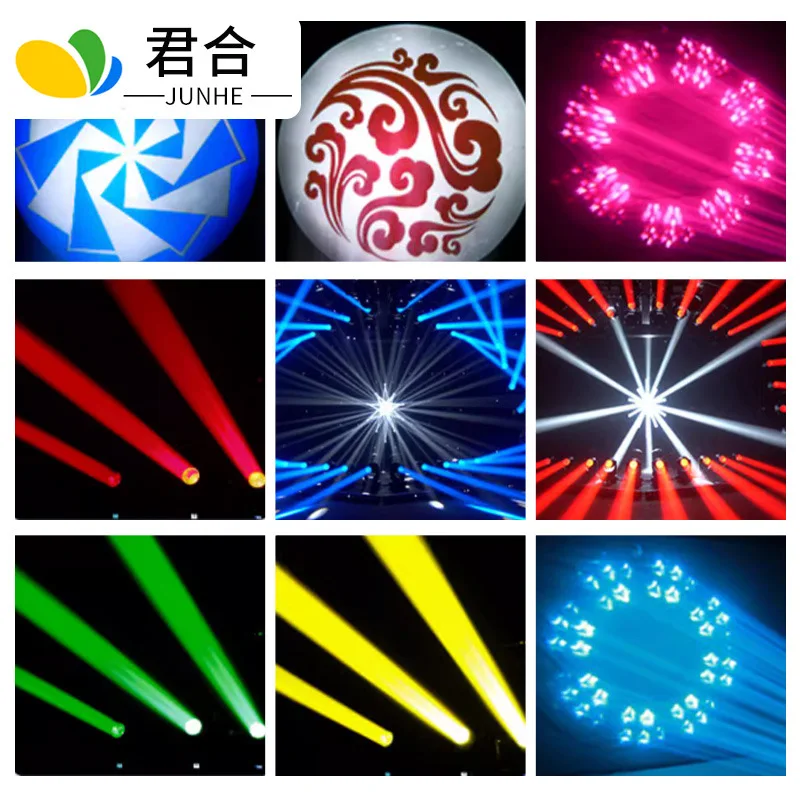 300W LED 3-in-1 CMY CTO Moving Head Color Dyeing Stage Light for Party Event Club Wedding Concert Stage Lighting