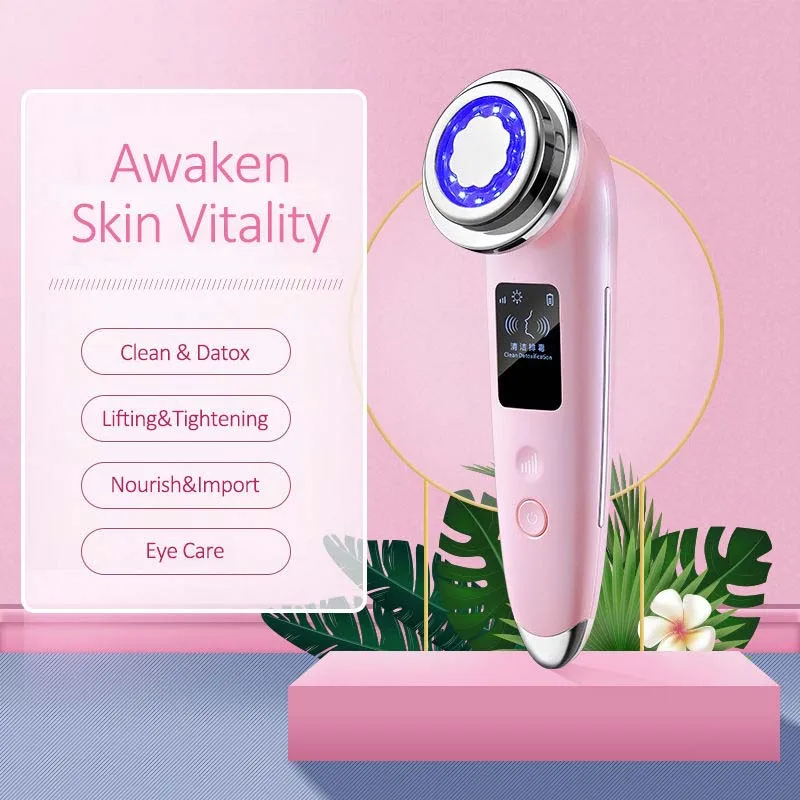 Microcurrent Machine Face Lift High Frequency Facial Machine Skin Tightening Skin Rejuvenation Beauty Device