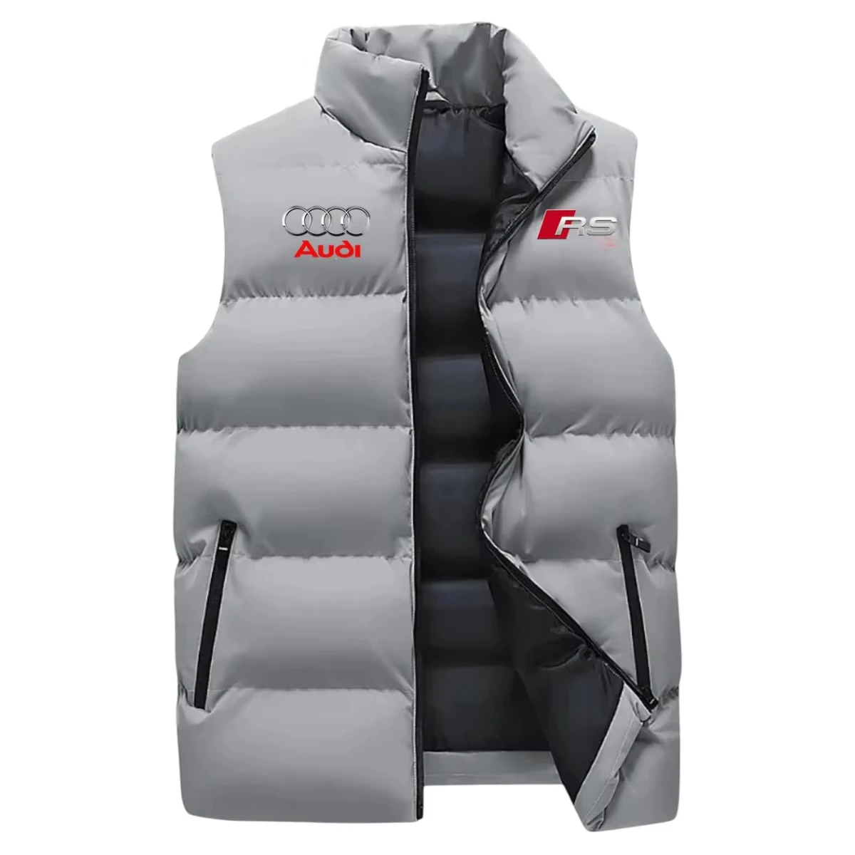 The 2026 Model of Audi Sport Lovers' Fall and Winter Sportswear Is Suitable for Both Men and Women. It Is Made of Cotton Fabric