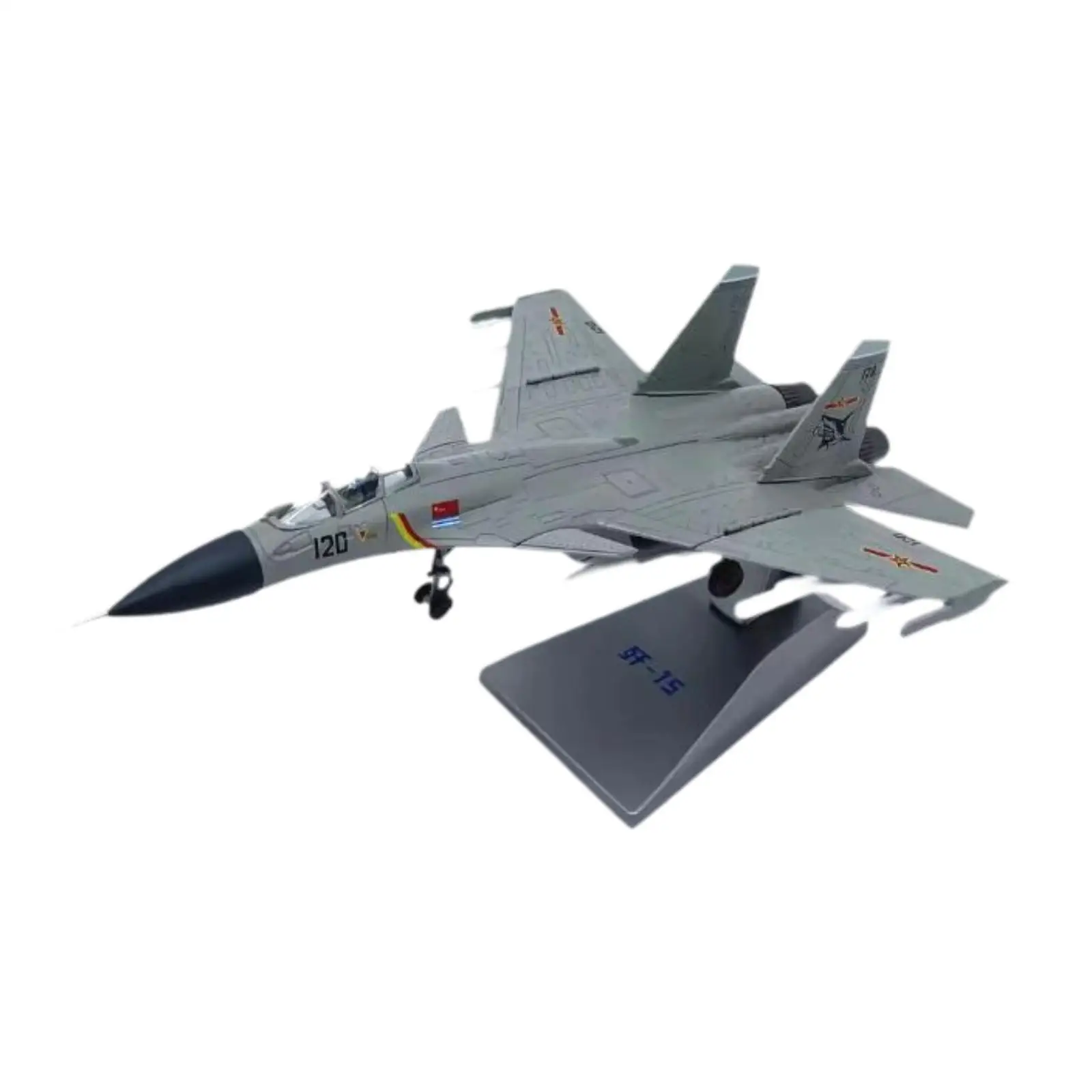 1/100 Fighter Model Home Decor Gift with Base Desktop Decoration Alloy Airplane Model for Bedroom Living Room Bookshelf Bar Cafe