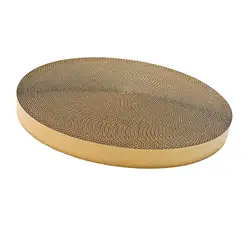 Rascador para gatos cartón corrugado – Cama juguete protector interior