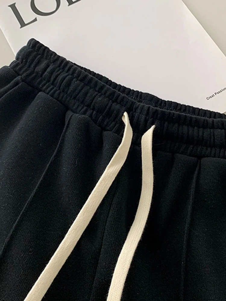 AOSSVIAO 2026 Sommer-Shorts für Damen: Elastische, süße Mädchen-Shorts im koreanischen Stil, Harajuku, schlichte graue Hosen für Studentinnen – Detail 26