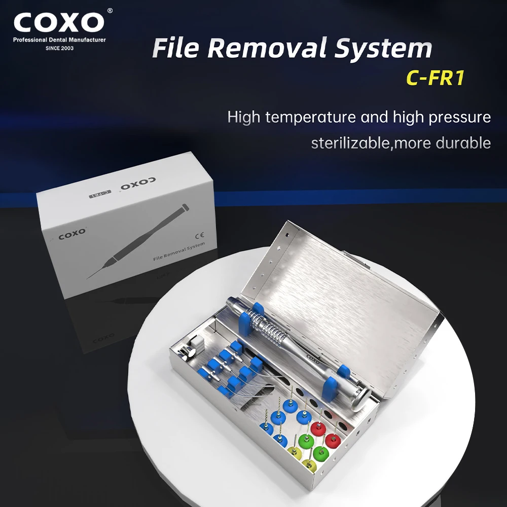 COXO C-FR1 Dental Endo File Removal System Kit Broken File Removal Instrument Set Endodontic File Extractor System