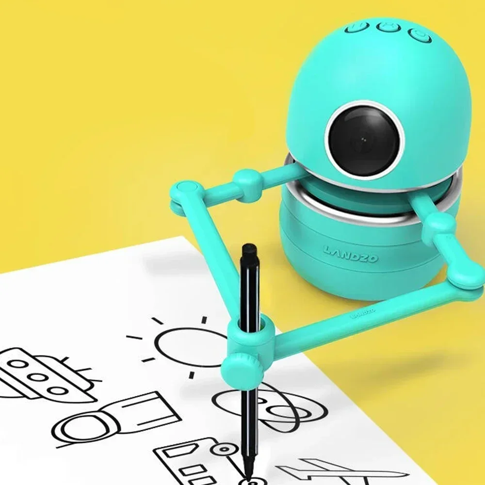 

HOT SALE 2022 Steam smart drawing Robot Toy design for preschool children STEM Toys