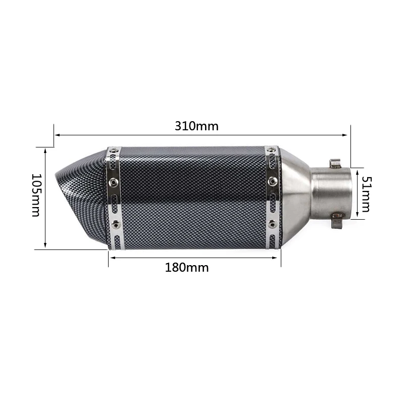 Tuyau de liaison intermédiaire en acier inoxydable pour moto, tube de silencieux, tuyau Bade-wurtemberg, système d'accès, BMW F900R, F900Poly, 2020-2022, 51mm