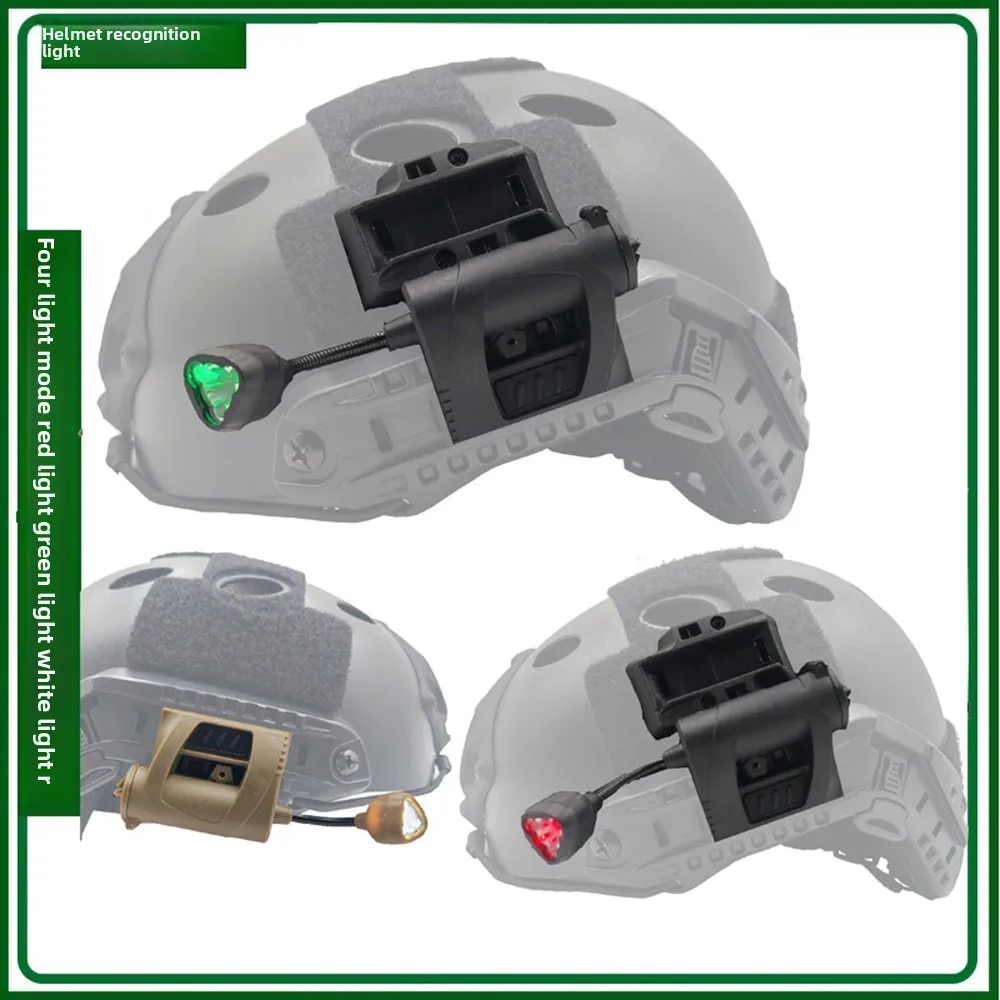 

Tactical Helmet Light LED Flashlight Outdoor MPLS Night Lighting For Hunting Cycling Fishing 3 Modes Military Helmet Lamp