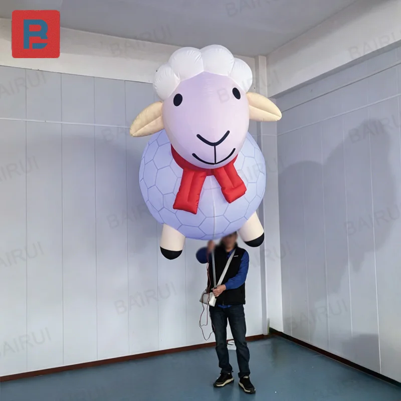 Inflatable ram, inflatable cartoon animal model, inflatable ram puppet, outdoor parade