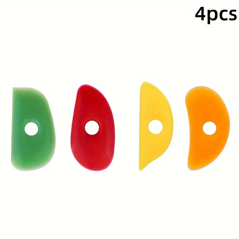 Soft Rubber Pottery Rib Set, 4 Styles product image