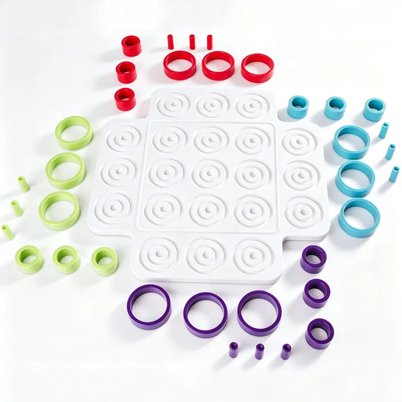 Circle Ferrule Puzzle Strategy Board Games For Adults & Kids Logical Thinking Training Educational Toys Family Party Gifts view 6