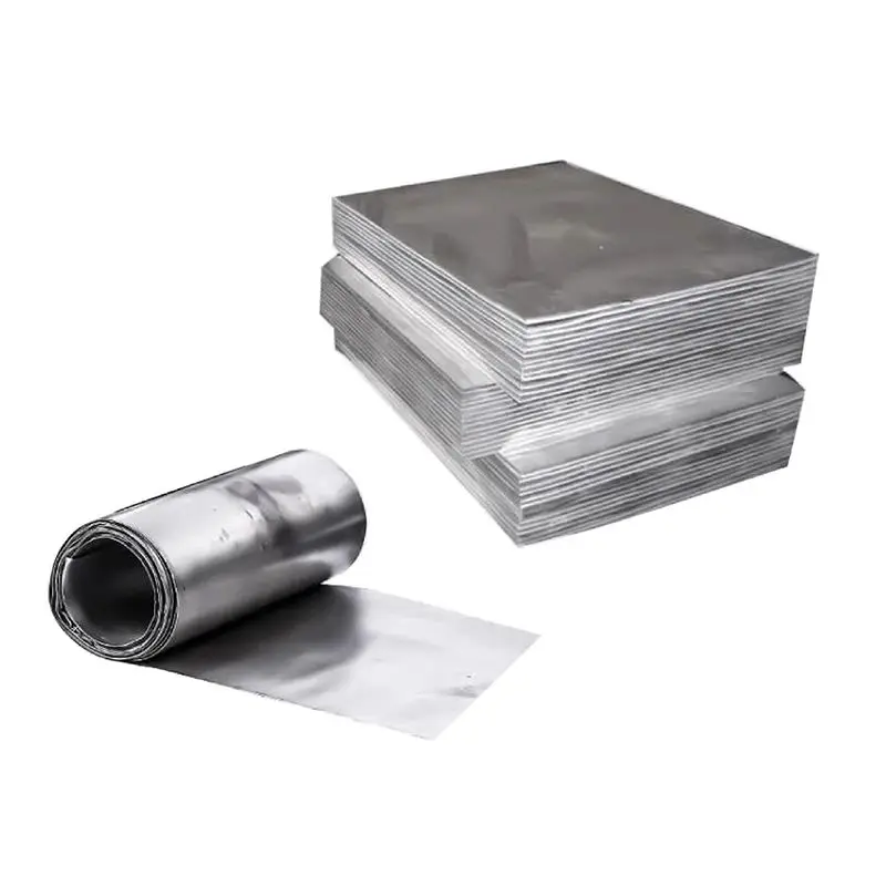 Imagem -02 - Chumbo Folha Folha Placa 9999 Puro Plumbum 0.05 mm 0.1 mm 0.2 mm 0.3 mm 0.5 mm 0.8 mm mm mm mm mm mm mm