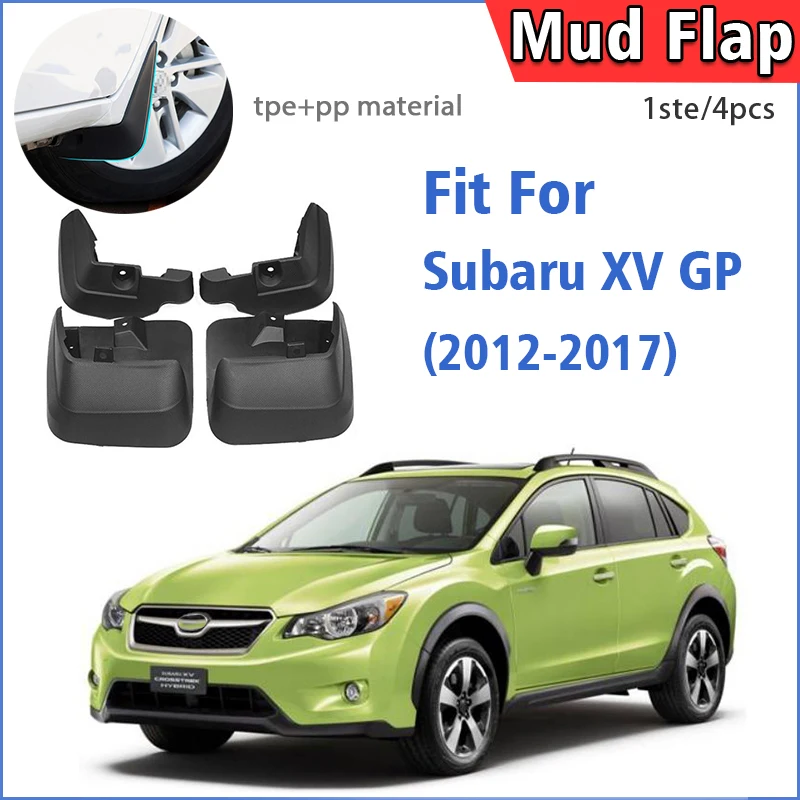 For Subaru XV 2012 2013 2014 2015 20162017 Mudflaps Fender Mud Flap Guards Splash Mudguard Car Accessories Front Rear 4pcs