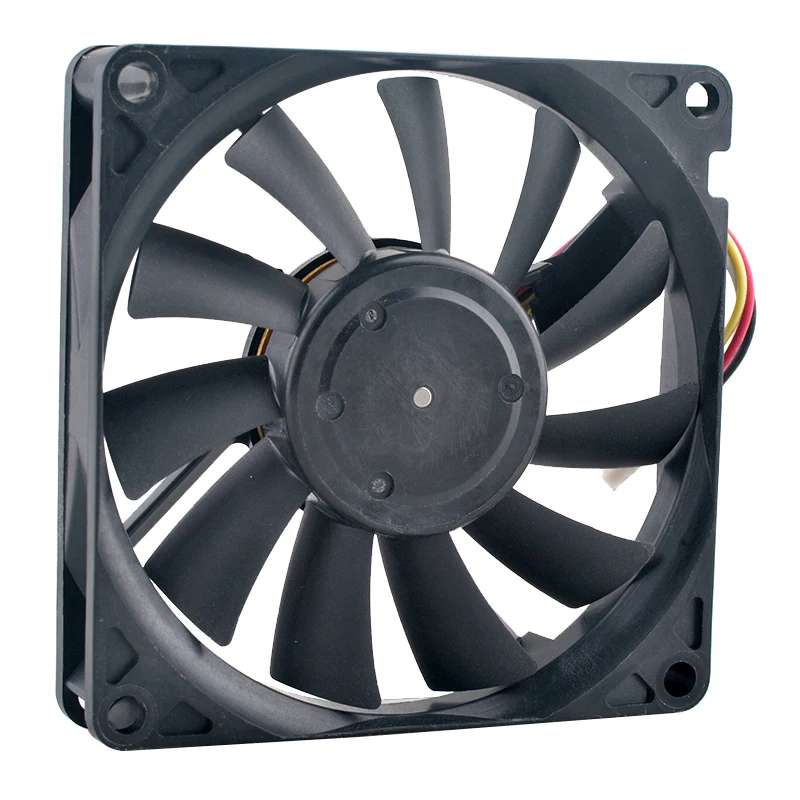 

Вентилятор 8 см 80 мм U80R12MLAB-58 Тихий осевой охлаждающий вентилятор DC12V 0,12A 4-контактный для мощных проекторов 80x80x15 мм