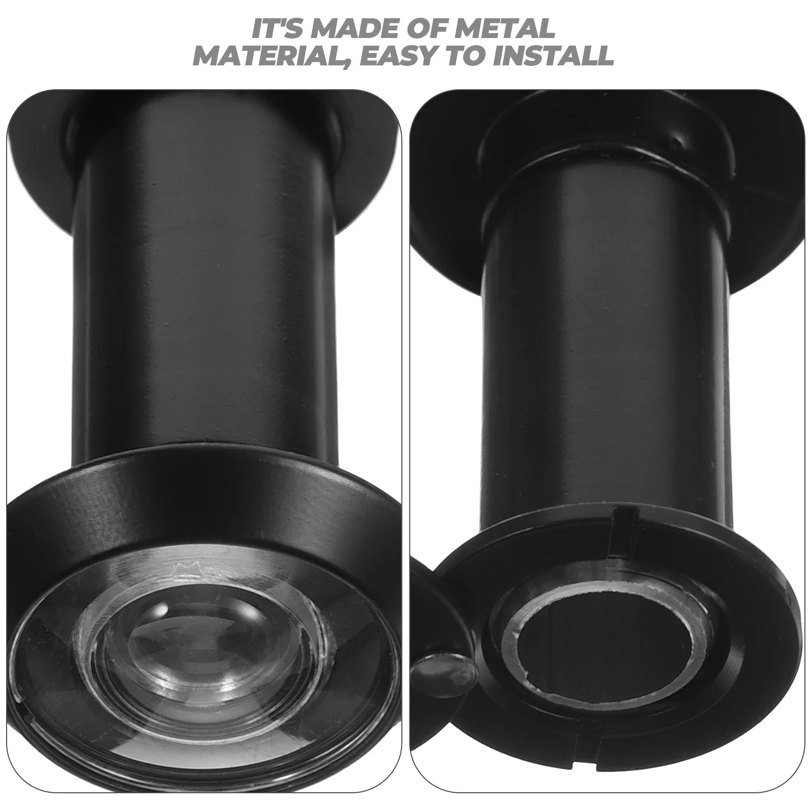 

Wide Angle HD Peephole Door Viewer Zinc Alloy Copper Material 220 Degree Security Glass Lens for Home Office Store