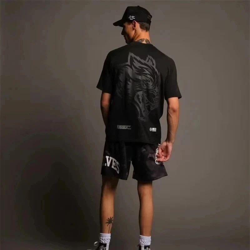 Wolf Head Sports Fitness Training Gym Freizeit T-Shirt Herren und Damen Luxusmarke Top 2026 Neu – Detail 4