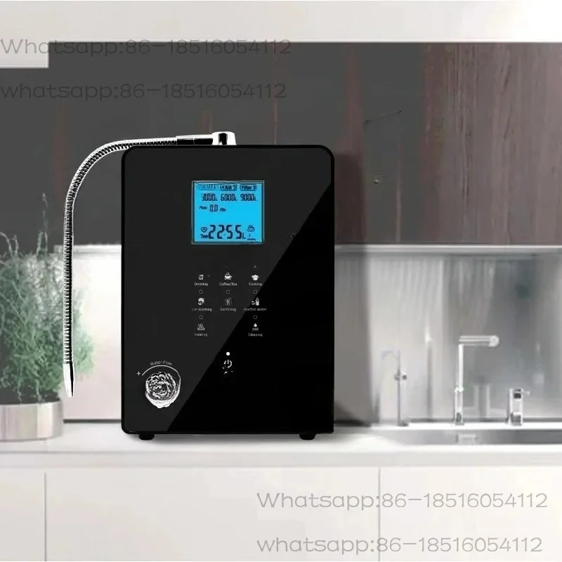 Water Ionizer Machine Hydrogen Water Generator Filter Titanium Platinum Eectrode PH3-11.2 Alkaline Acid Water Instant Heating