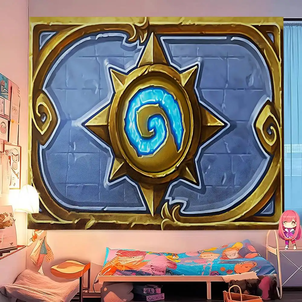Classic Game H-HearthS S-Stone Hanging Bohemian Tapestry Cheap Hippie Wall Hanging Bohemian Wall Tapestries Mandala Wall Hanging
