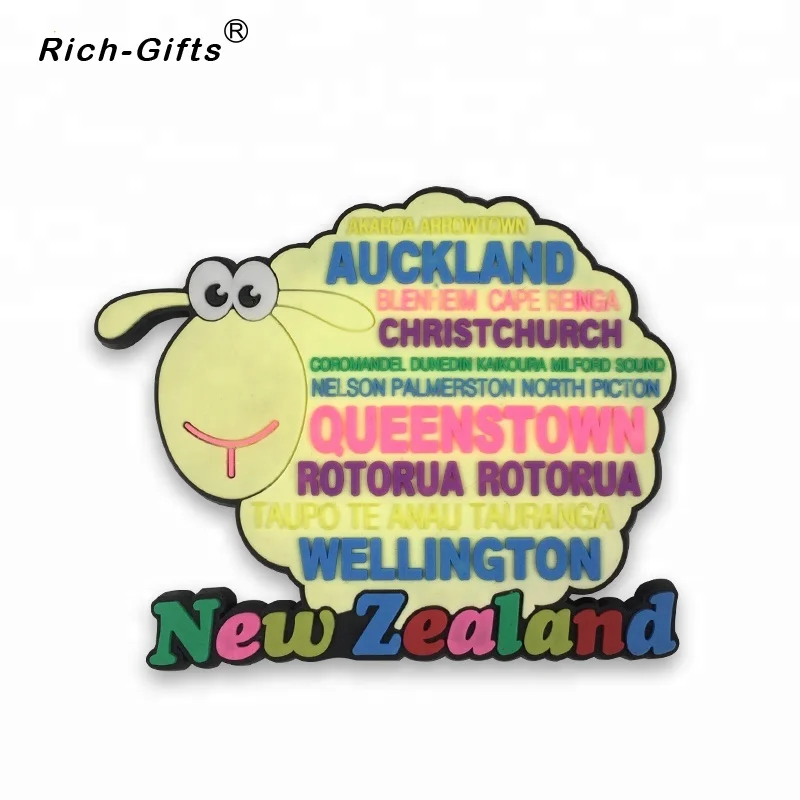 Custom PVC Magnetic Fridge Magnets, Stickers for New Zealand, Kiwi Bird, Personalized