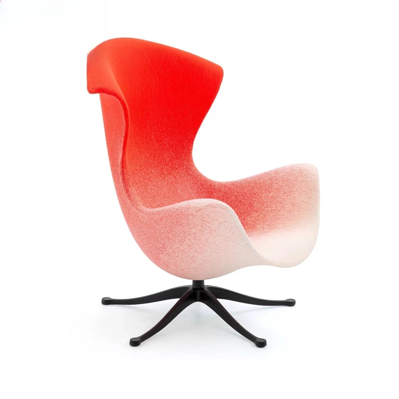 

Special-shaped single sofa chair, living room casual gradient color light luxury luxury high-end chair