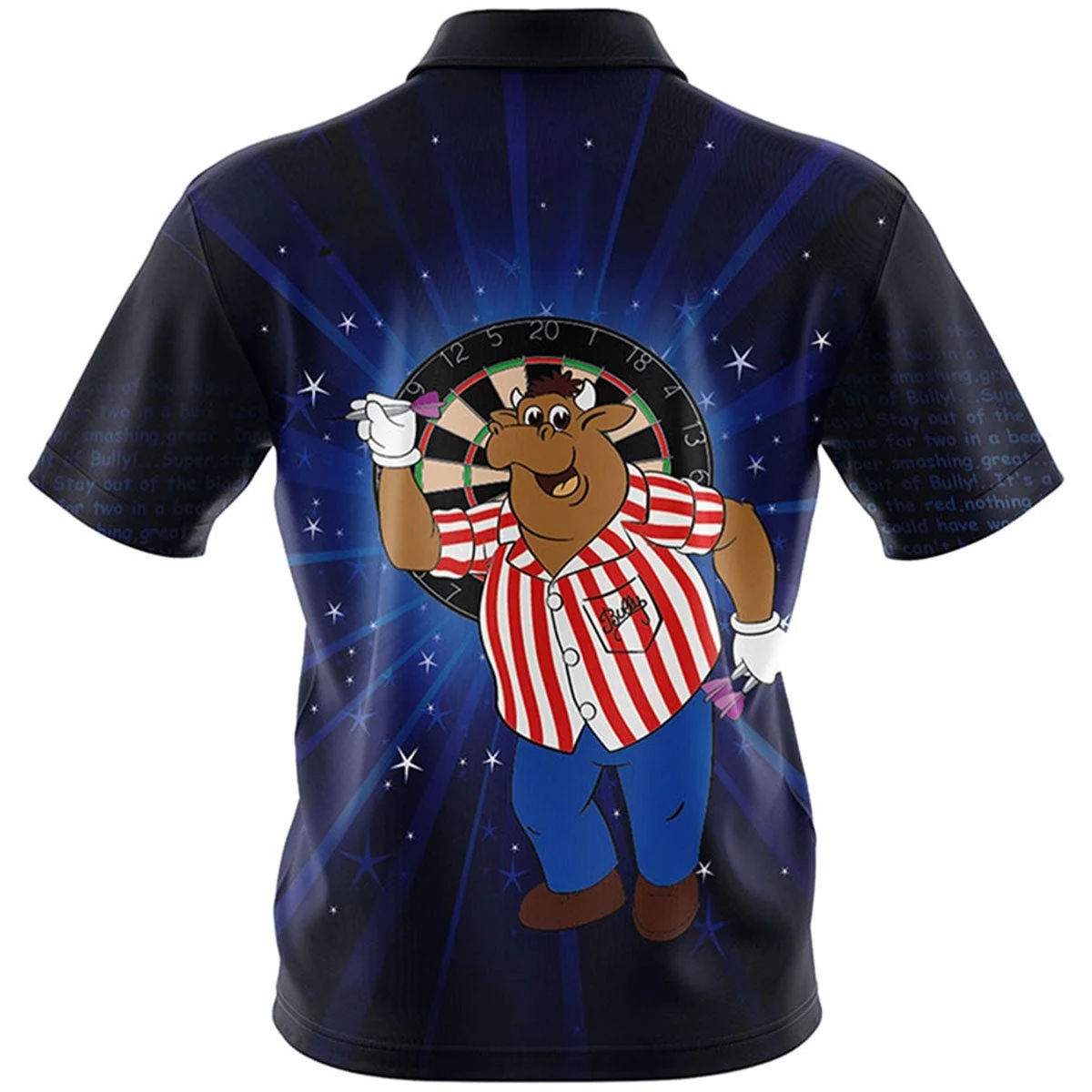2026 New Model Quick-Dry Darts Jacket Darts Enthusiast Short-Sleeved T-Shirt Men's Training Children's