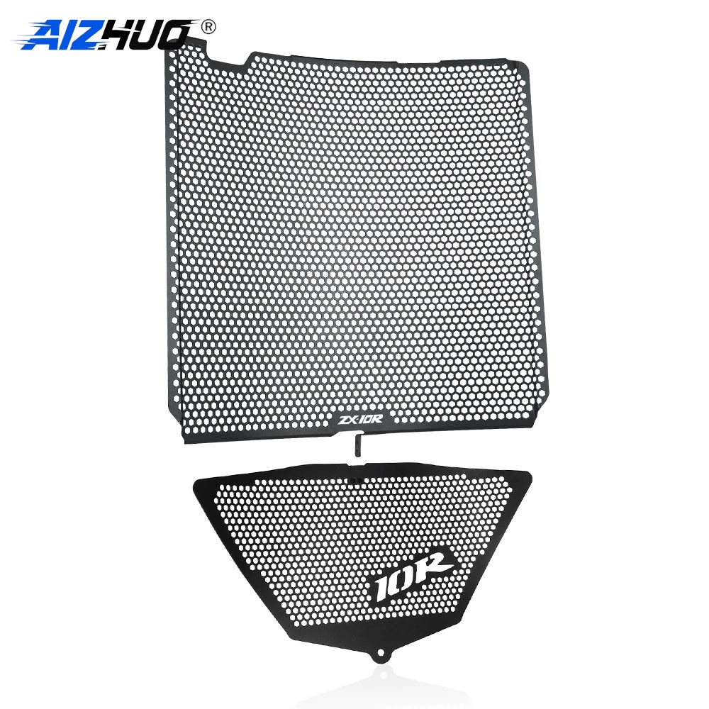 For Kawasaki NINJA ZX-10R ZX10R 2008 - 2011 2012 2013 2014 2015 2016 2017 2018 2019 2020 Motorcycle Radiator Grille Guard Cover