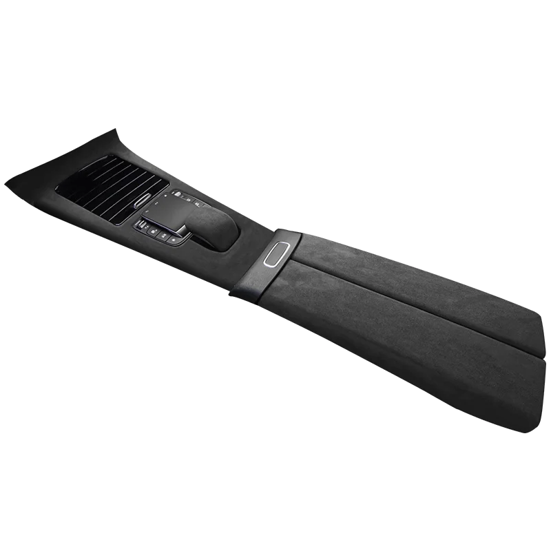 

For Mercedes Benz A-Class W177, CLA C118 2020 2021 2022 2023 Interiors Suede Leather Overlay Cover on Armrest, Central Gear Knob