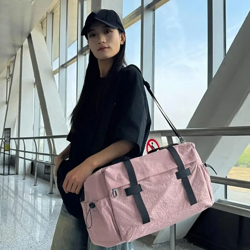 

Y3NE Fitness Bag Travel Bag Simple Shoulder Bag Luggage Bag Large Capacity Training Bag Weekender Bag Sport Bag Crossbody Bag
