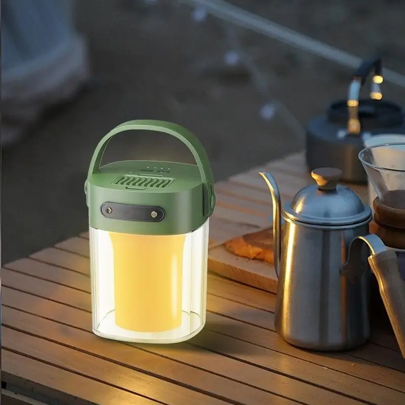 Portable Camping Lights Portable Tent LED Lantern Light Portable Tent Light With Bottom Bracket Hole For Camping Night Market