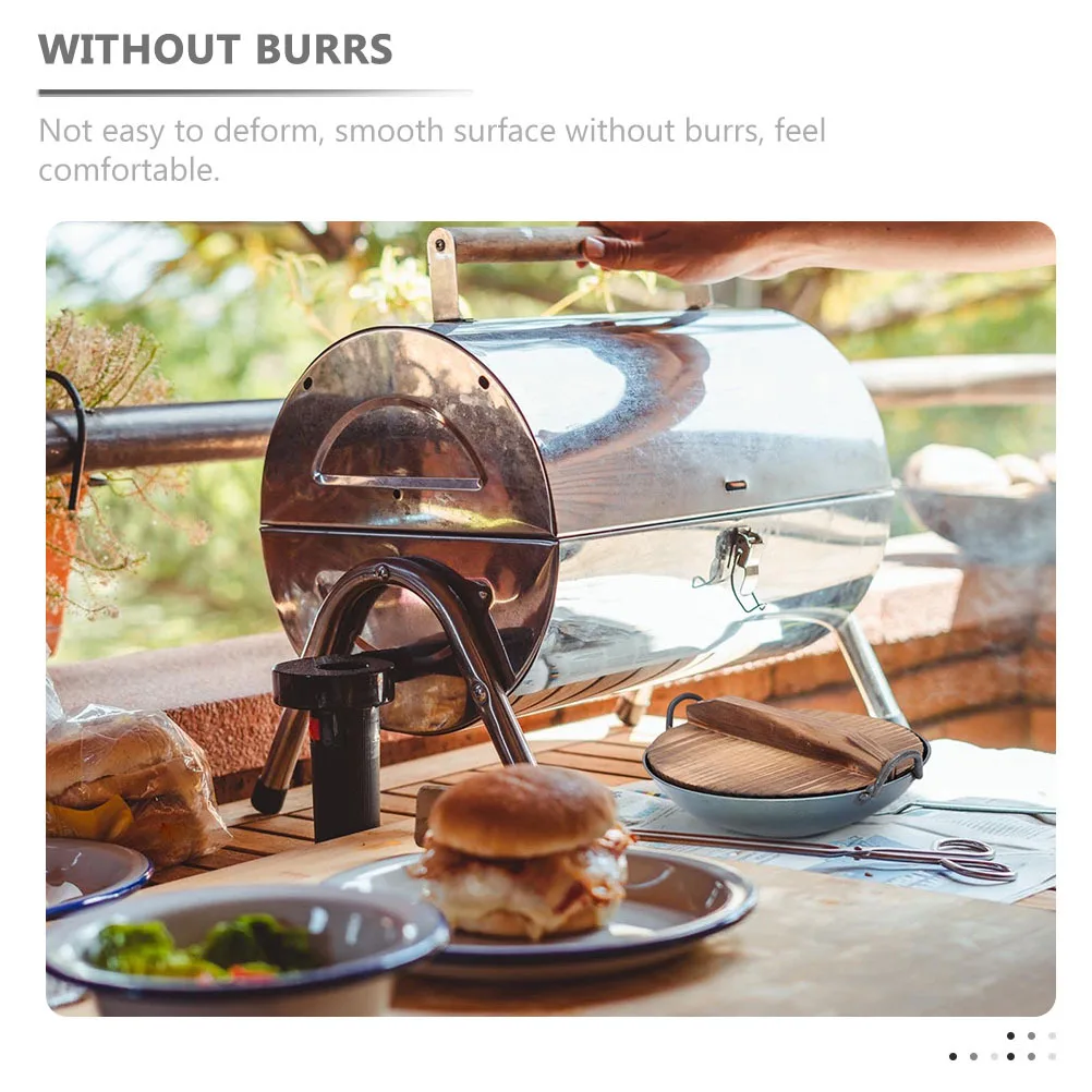 

1 set Miniature Iron Wok Premium Sturdy Material Realistic Design For Kids Pretend Play Educational Mini Kitchen Adornment