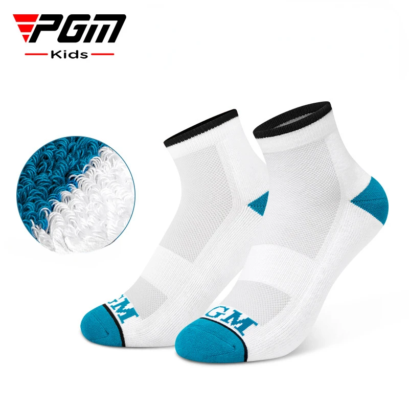 

PGM Golf Kids Socks Thickened Soles Moisture Wicking Children's High Elastic Sports Socks WZ016