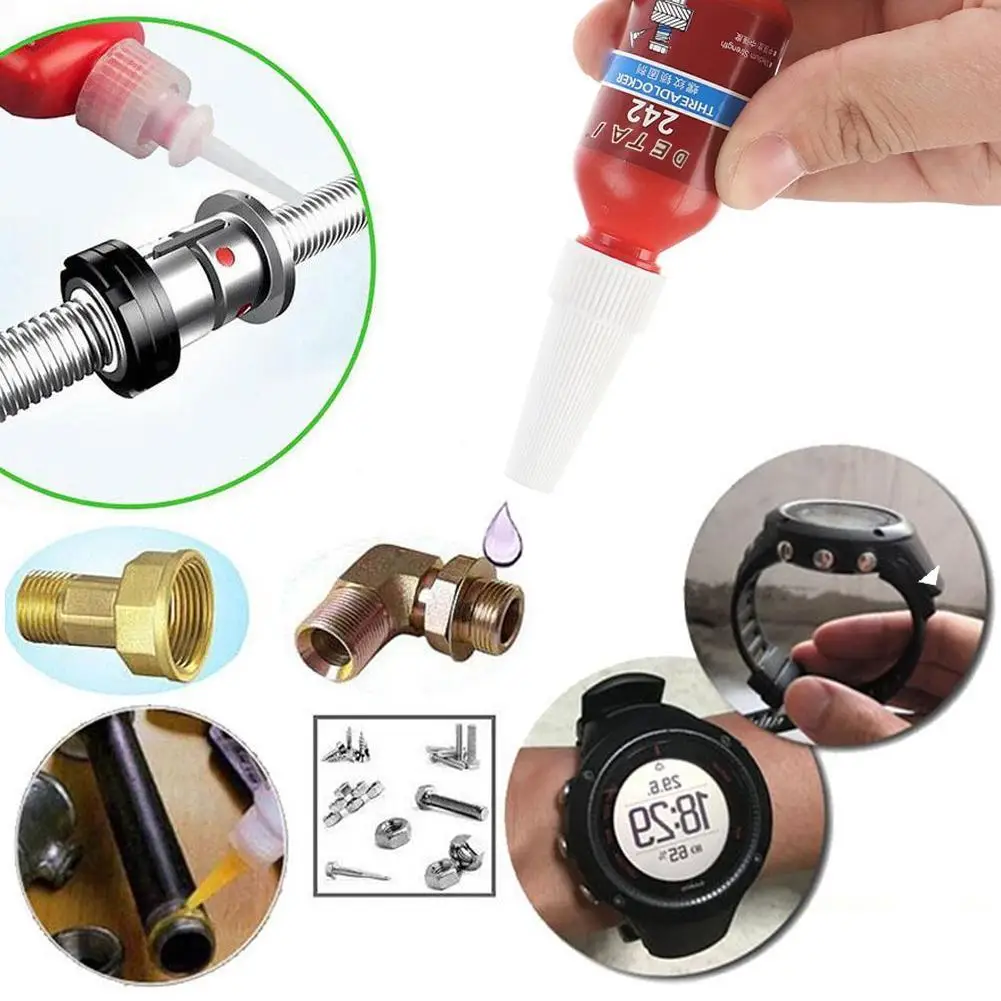 New High-end Thread Locker  242 243  271 Screw Glue Quickly Cured Thread Locking Agent Anaerobic Adhesive Glue Anti-loose