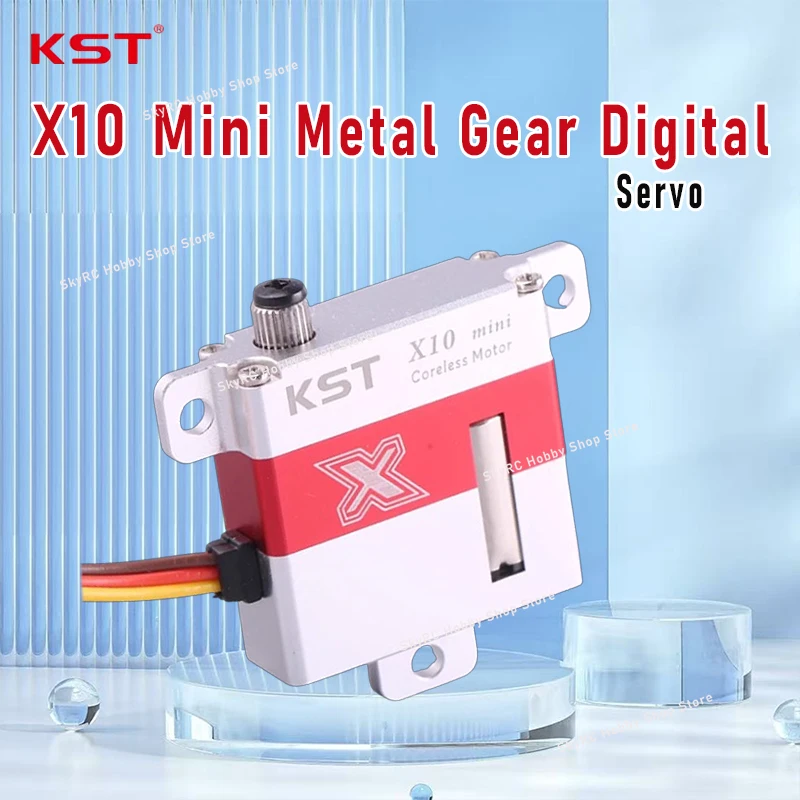 

KST X10 Mini HV Metal Gear Цифровой сервопривод без сердечника для установки крыльев и клапанов радиоуправляемых самолетов F3J, F3B, F3F