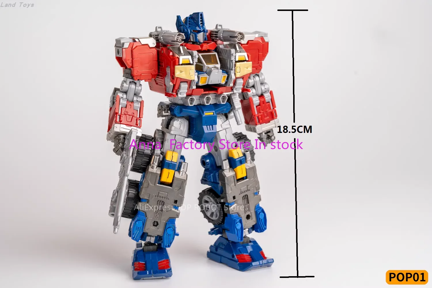 In stock Transformation Toy POP01 Diaclone Color Original OP Prime Assembly Action Figure