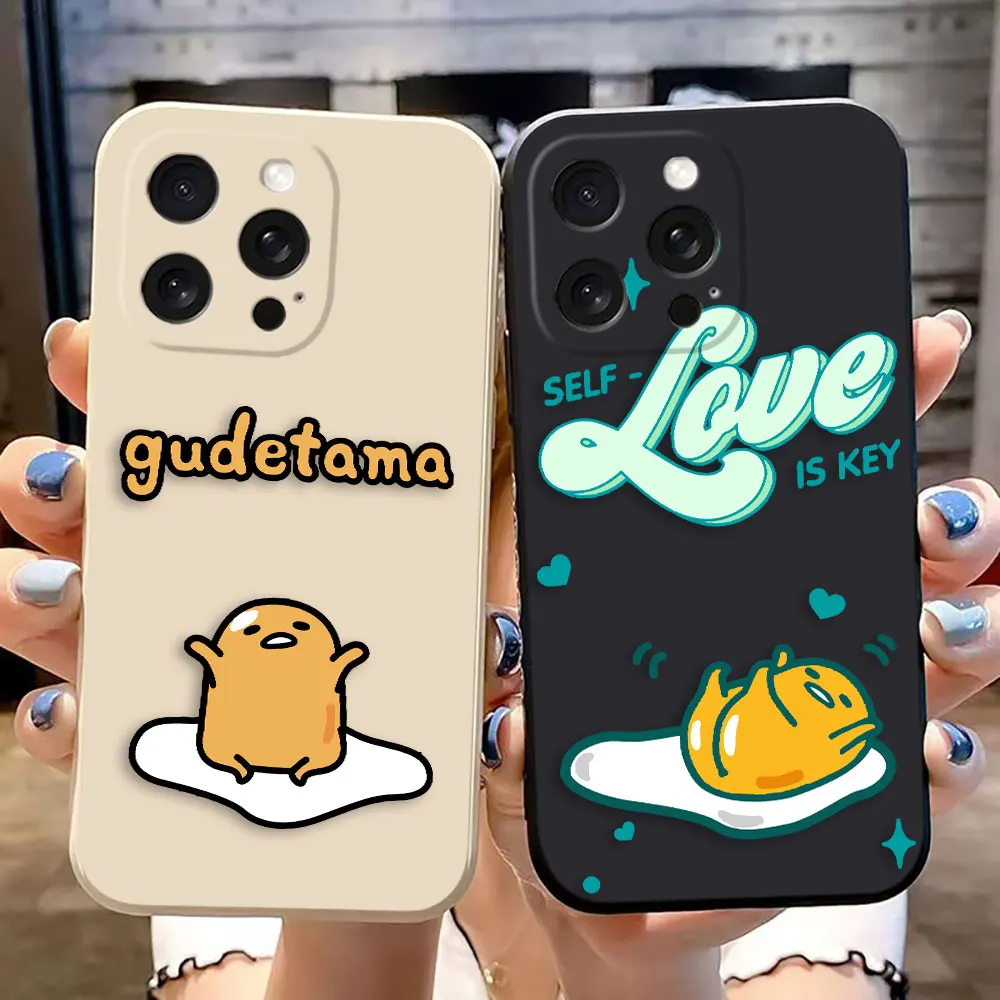 Funny Hot G-Gudetama Egg  Phone Case Cover FOR APPLE IPHONE 16 16PRO MAX PLUS 15 14 13 12 MINI PRO MAX PLUS 5G