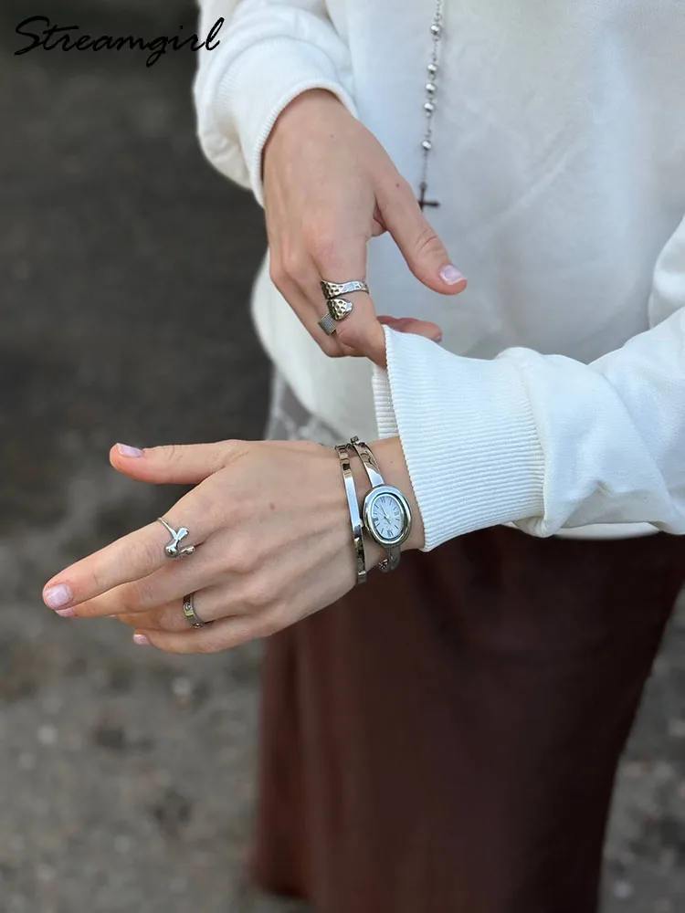 Women's Sweatshirt Sport Loose Fall Clothes Streetwear Pullover Oversized Crewneck Sweatshirt Black For Women Red Sweatshirts