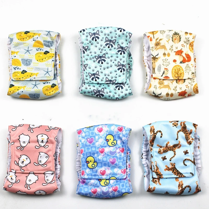 Male Dog Diapers Physiological Period Safety Pants Pet Diapers Physiological Pants Washable Male Dog Sanitary Napkins