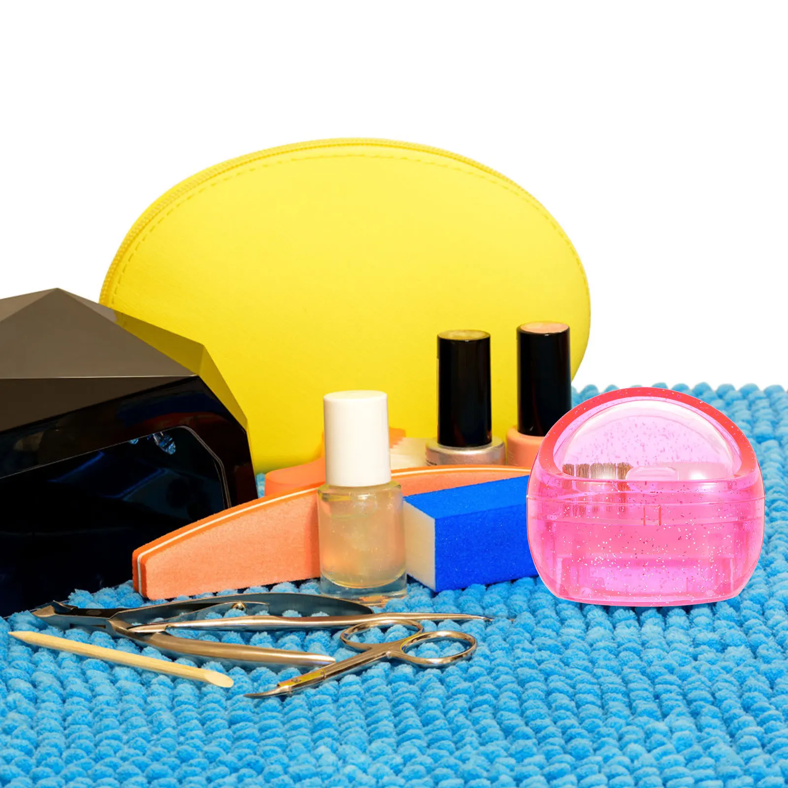 Outil de nettoyage de perceuse à ongles, conception sûre pour limes de Canal radiculaire, aiguilles de Machine, nettoyeur de poussière de manucure, brosse de forage à ongles 2 pièces