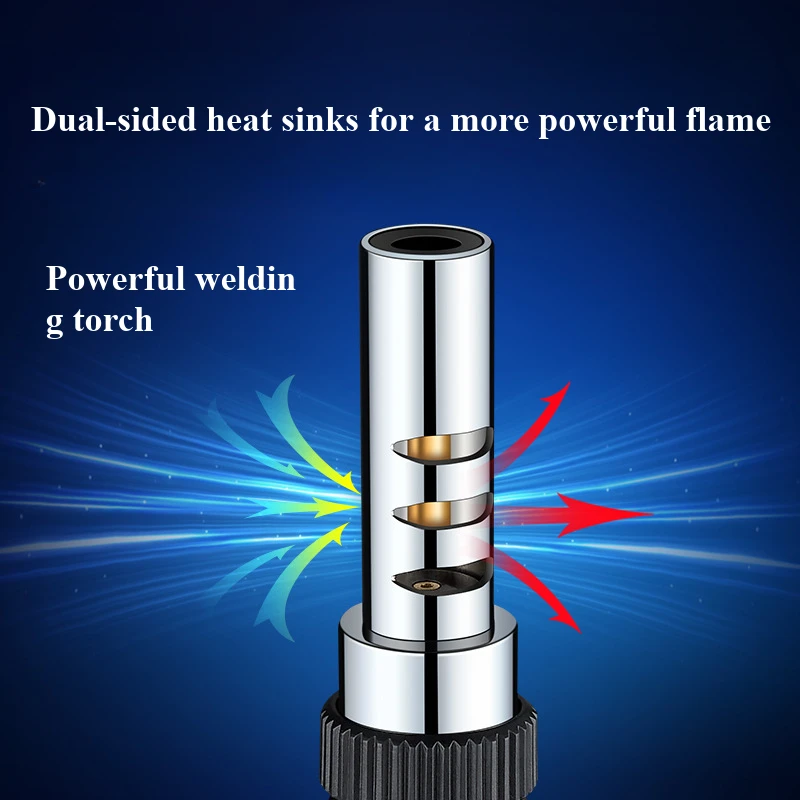 2025 Outdoor Camping Portable Direct Charging High Temperature Torch Lighter Kitchen Commercial Inflatable Flame Torch Ignifier