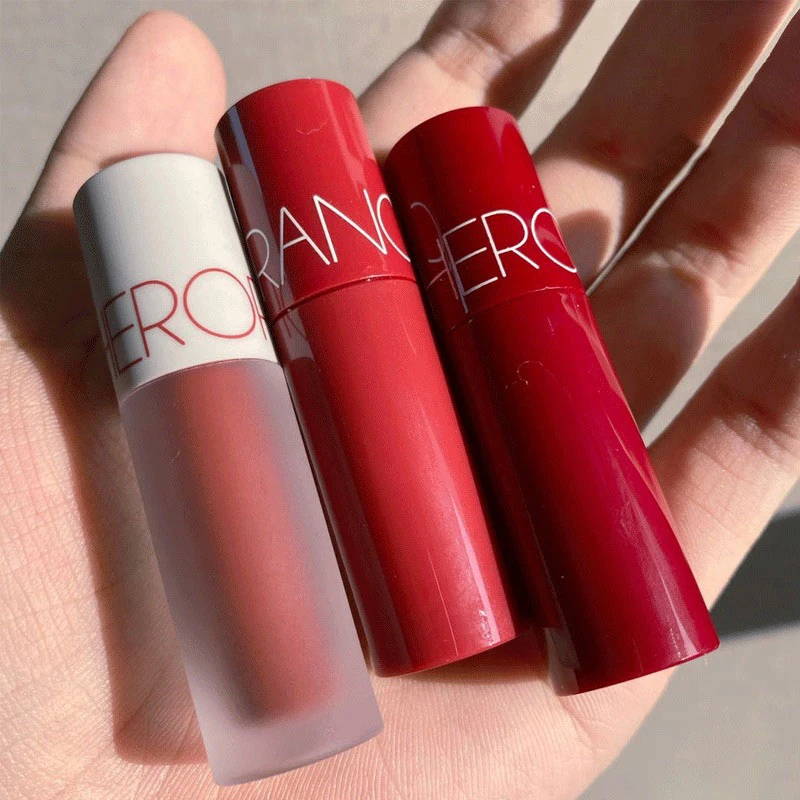 HERORANGE 3 Pz Velluto Opaco Rossetto Liquido di Lunga Durata Lip Gloss Tinta Impermeabile Labbra Sexy Trucco Per Le Donne Lip Smalto Cosmetico