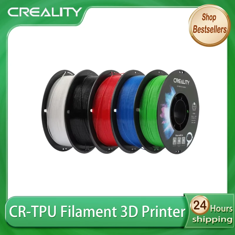 

Филамент CREALITY CR-TPU для 3D-печати: Высокопрочный, мягкий, адгезивный материал, экологически чистый, диаметр 1,75 мм