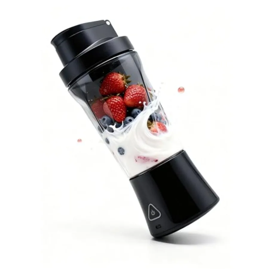 

Personal Blender Cordless Rechargeable, 24oz Portable Blender for Shakes and Smoothies, Mini USB C Juicer Cup with 6 Blades, BP
