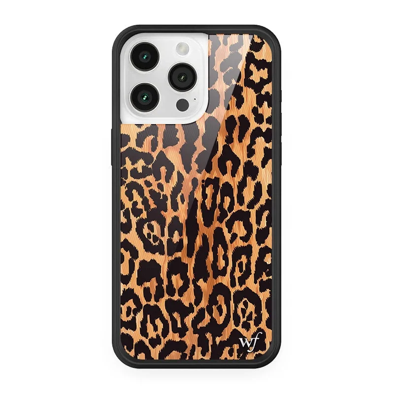 Wildflower 3D Sexy Leopard Phone Case For iPhone 13 14 15 16 Pro Max WF Cartoon Cute Bear Panda Mushroom Marble Hard Back Cover