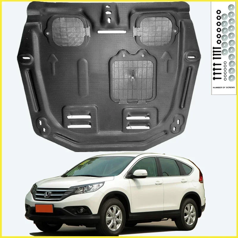 

Для Honda CRV 2012-2014 черный под защитной пластиной двигателя, брызговик, брызговик, крыло, защита от брызговика