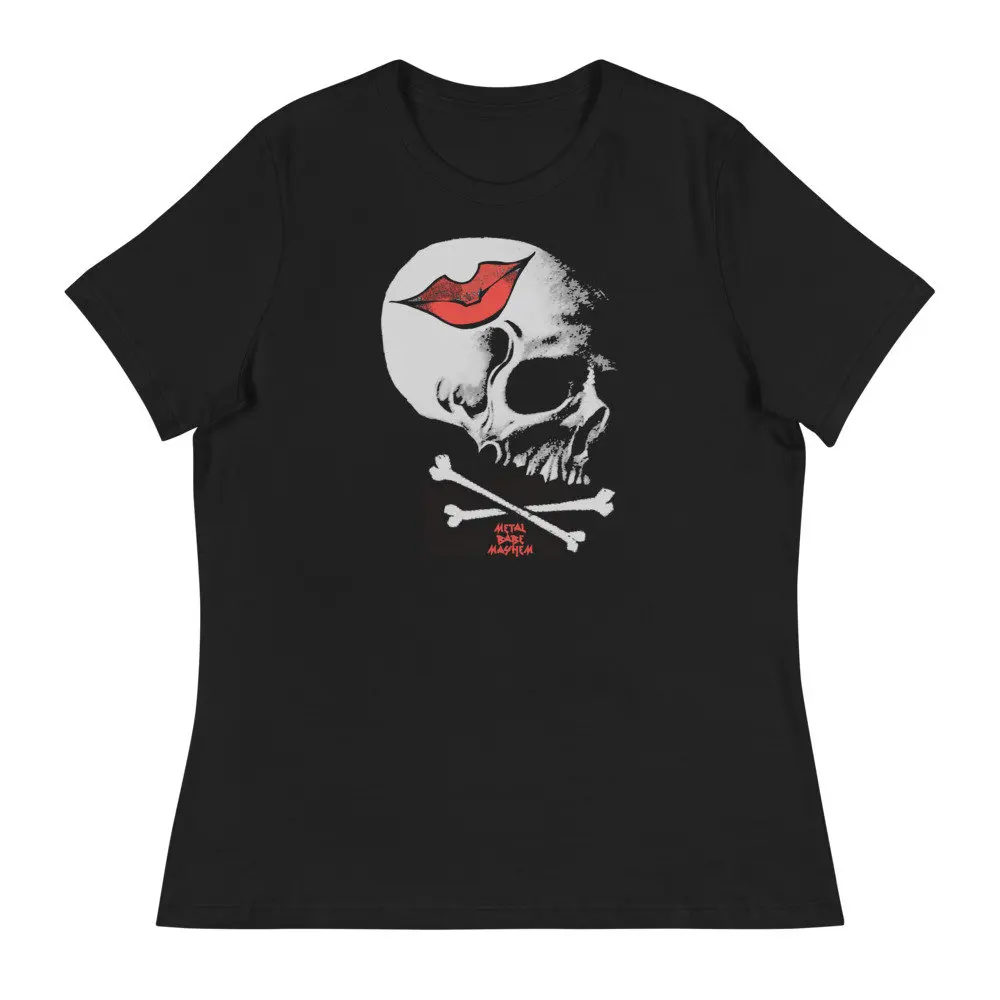 Kiss Of Death Women'S Relaxed T Shirt