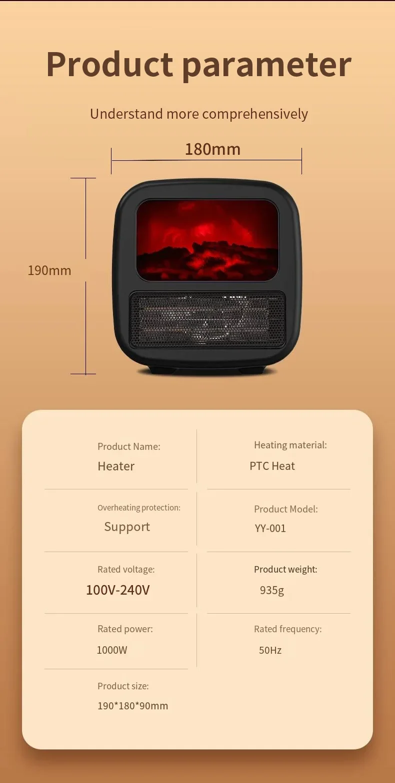 Mini aquecedor de mesa pequeno aquecedor doméstico fixado na parede sala artefato quente aquecedor elétrico cerâmica aquecimento rápido ventilador de ar quente