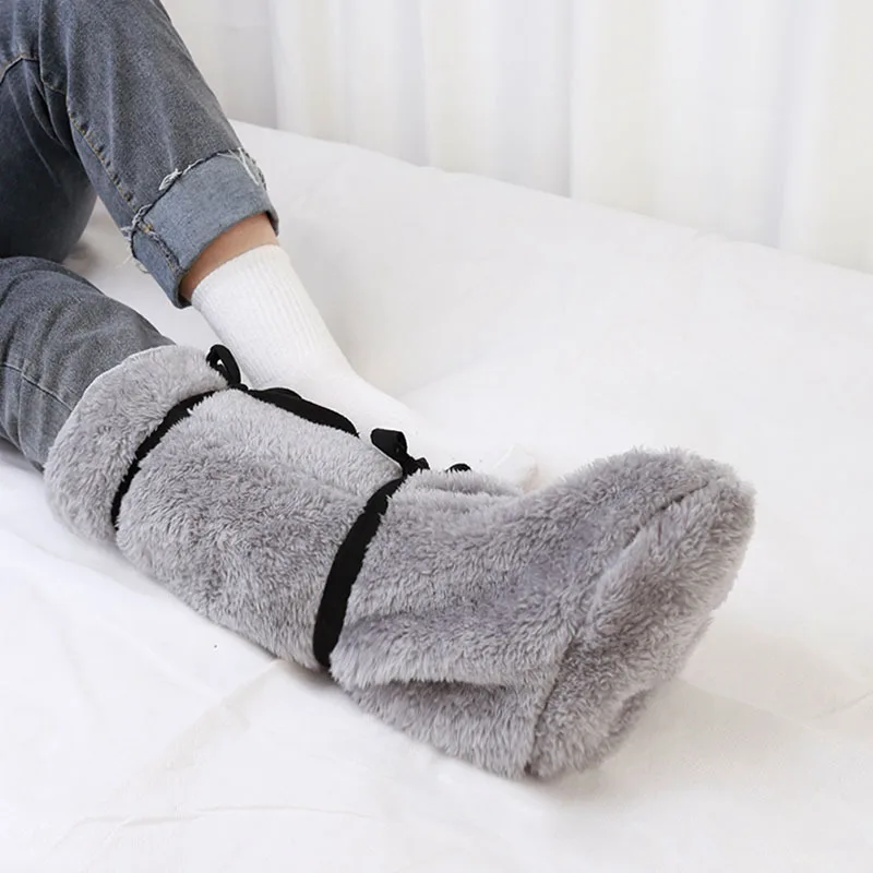 1PCS Warm Foot Cover Fracture Plaster Coating Leg Protection Sock Loose Fat Socks Men's And Women's Foot Injuries Swelling Ankle
