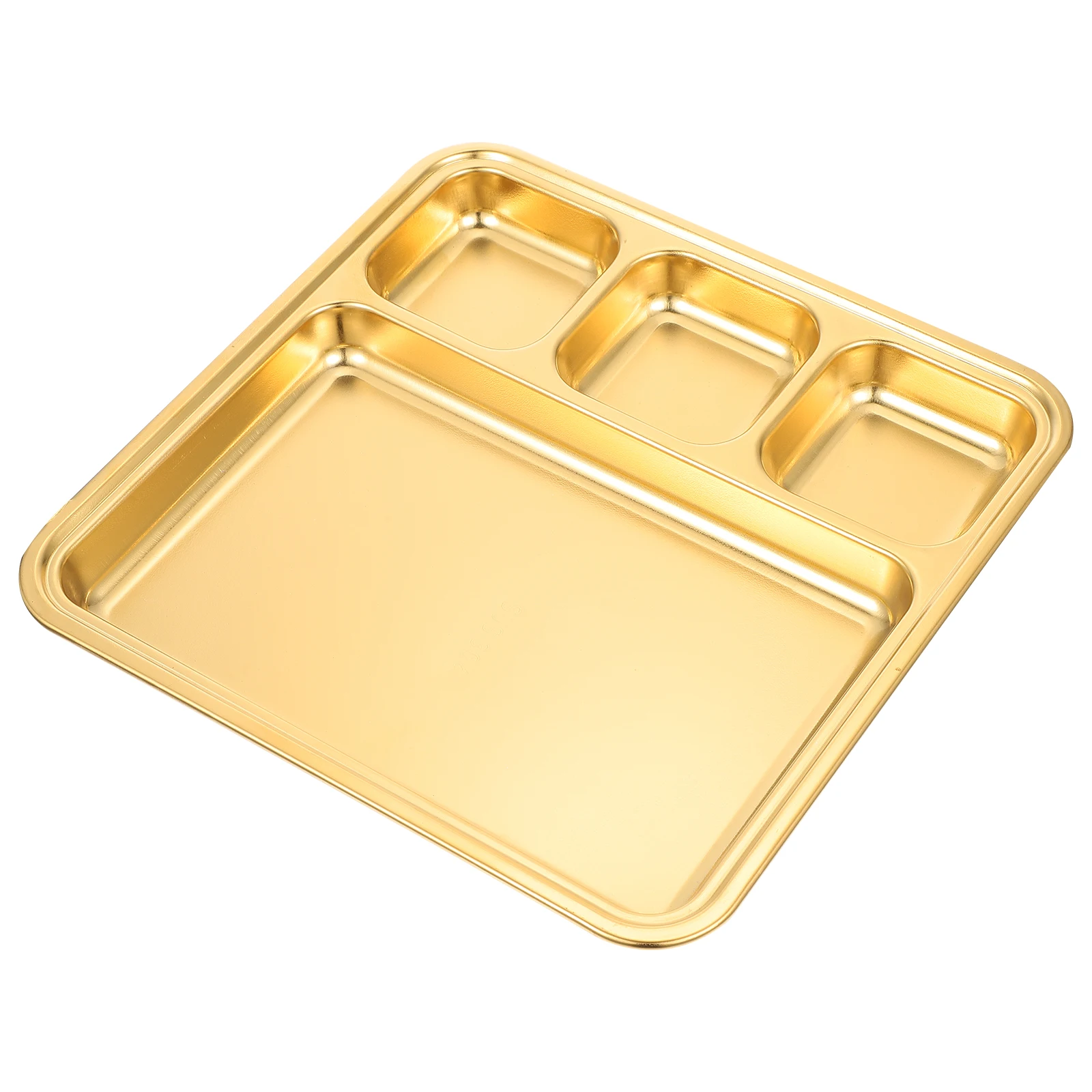 

Partitioned Grid Plate Cheese Car Sectioned Plates for Adults Baby Divided Serving Tray