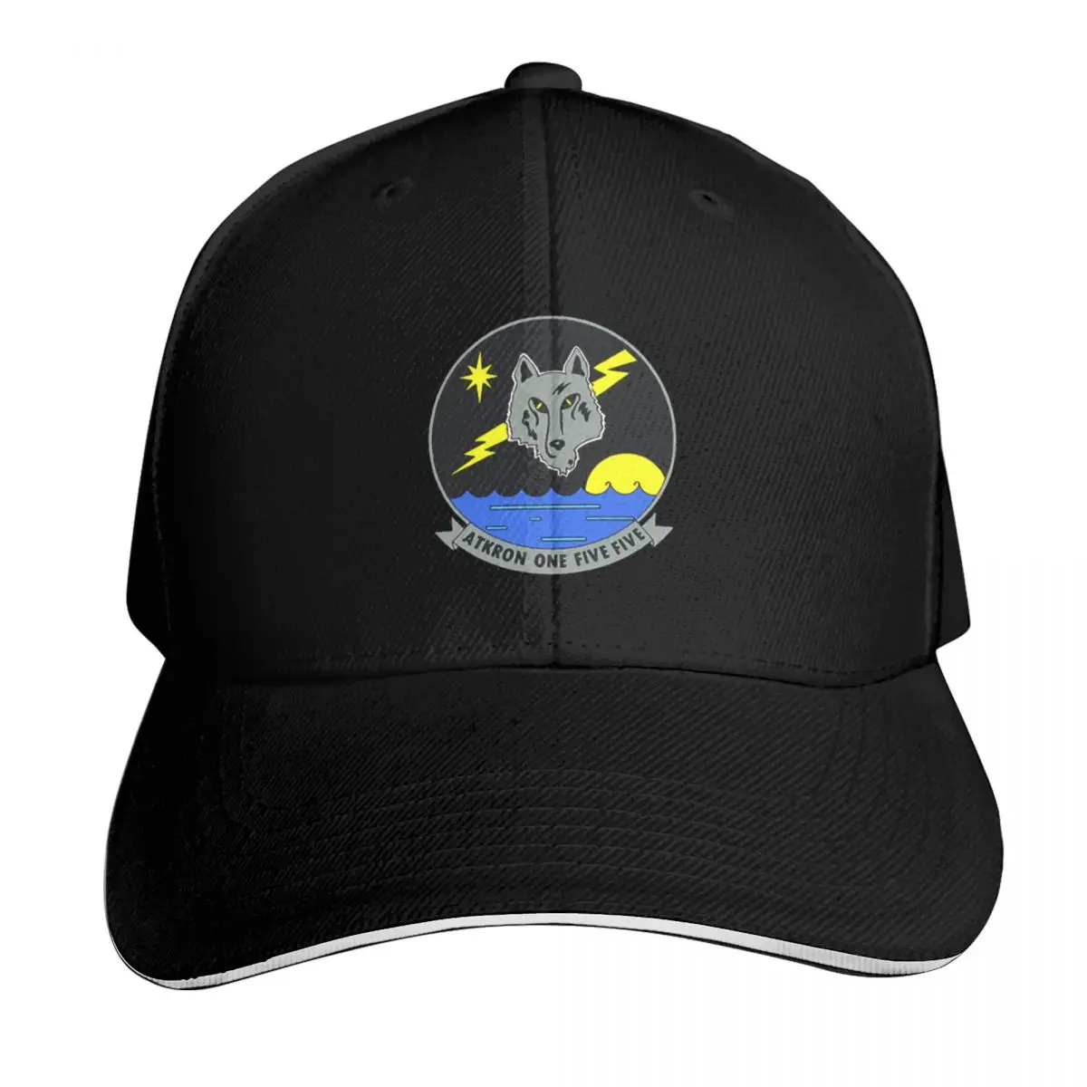 VA-155 ATTACK SQUADRON STORE Baseball Cap Casual Daily Wear Quick Dry Performance Cotton Twill Breathable